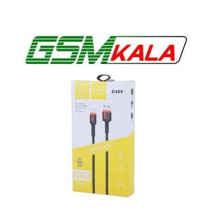 کابل میکرو یو اس بی فست شارژ 3.6 آمپر دنمن D40V طول 1 متر