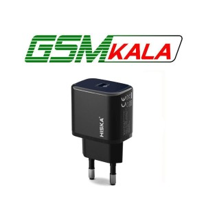 شارژر دیواری 25 وات هیسکا H-127EU GAN PD QC3.0 3A