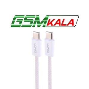 کابل دو سر تایپ سی فست شارژ 65 وات الدینیو LC901C طول 1 متر