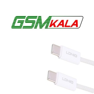 کابل دو سر تایپ سی فست شارژ 65 وات الدینیو LC901C طول 1 متر