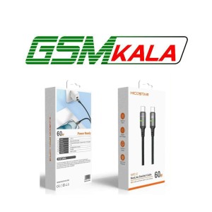 کابل دو سر تایپ سی فست شارژ 60 وات هایکو استار HS-107C-C طول 1 متر