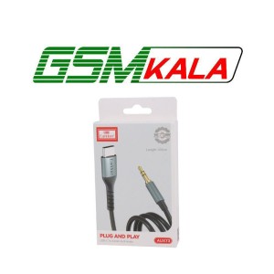 کابل تبدیل Type-C به AUX ارلدام ET-AUX73 طول 1 متر