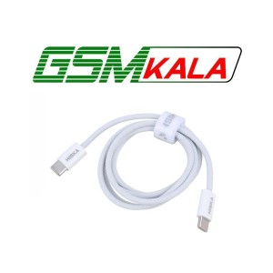 کابل دو سر تایپ سی فست شارژ 60 وات هیسکا LX811CC طول 1 متر