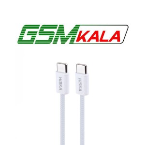 کابل دو سر تایپ سی فست شارژ 60 وات هیسکا LX811CC طول 1 متر