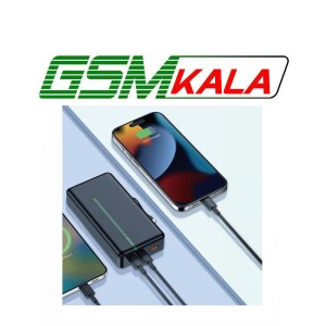 پاور بانک فست شارژ گرین لاین Boston GL-PX34 GNBOS20KPBBK QC3.0 PD 20W ظرفیت 20000 میلی آمپر ساعت
