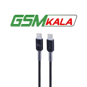کابل دو سر تایپ سی فست شارژ 60 وات اکسیژن LX-23 طول 1 متر
