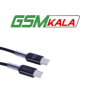 کابل دو سر تایپ سی فست شارژ 60 وات اکسیژن LX-23 طول 1 متر