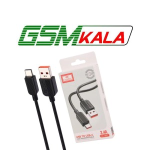 کابل تایپ سی فست شارژ 2.4 آمپر ارلدام EC-183C طول 1 متر