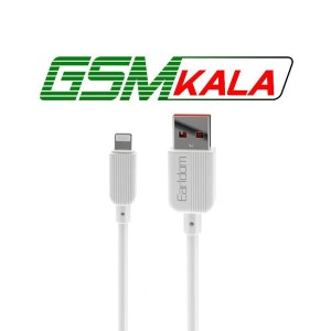 کابل لایتنینگ فست شارژ 2.4 آمپر ارلدام EC-183L طول 1 متر