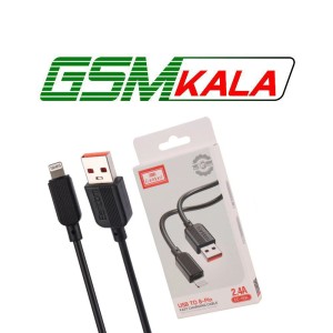 کابل لایتنینگ فست شارژ 2.4 آمپر ارلدام EC-183L طول 1 متر