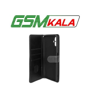 کیف موبایل مگنتی Crystal داخل مخمل Samsung Galaxy A06 - مشکی