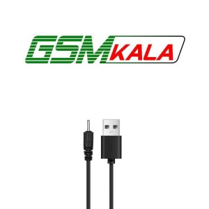 کابل شارژ نوکیا سوزنی ریز - مشکی - DST (گارانتی شش ماهه)