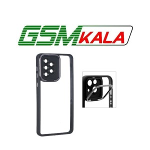قاب شفاف New skin استند دار Samsung Galaxy A73 - مشکی