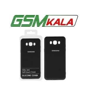 قاب نیو سیلیکون محافظ لنزدار RFF مدل Samsung j710 - مشکی (پک دار)