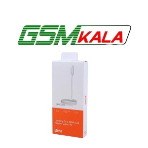 کابل تبدیل Lightning به AUX بیوا AUX-05 طول 1 متر