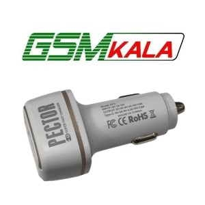 شارژر فندکی PECTOR P711 دو پورت 55 وات سوپر فست شارژ