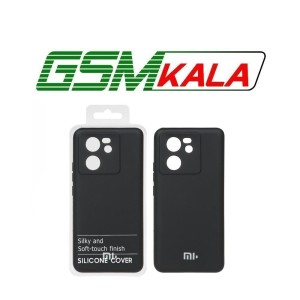 قاب نیو سیلیکون محافظ لنزدار RFF مدل Xiaomi Mi 13t / 13t Pro - مشکی