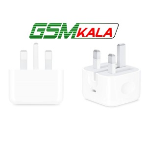 شارژر اصلی ۲۰ وات آیفون Apple 20W 3pin USB-C Power Adapter