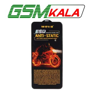 گلس Anti Static ESD Weva شیائومی Redmi A1 - Redmi A1 PLUS - Xiaomi Redmi 9 - 9A - 9C - 10A