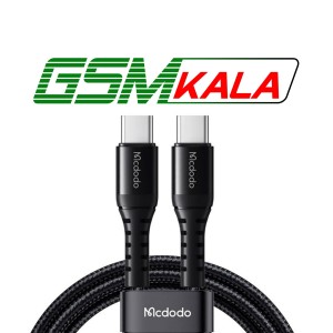 کابل تبدیل فست شارژ Mcdodo CA-564 Type-C to Type-C 3A PD 60W 1m