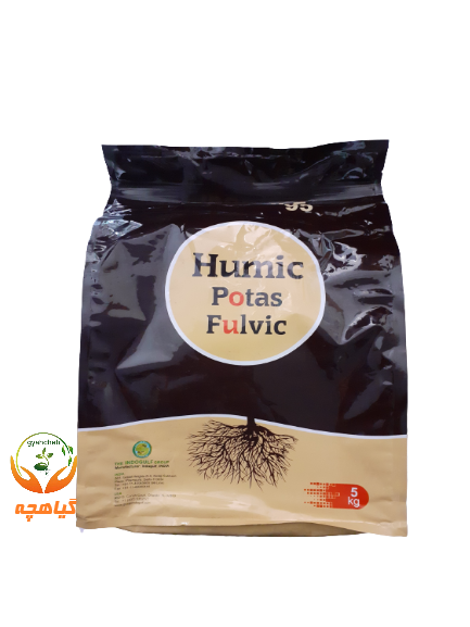 کود هیومیک پتاس فولویک ایندوگلف 5 کیلوگرمی | Humic Potas Fulvic Indogulf