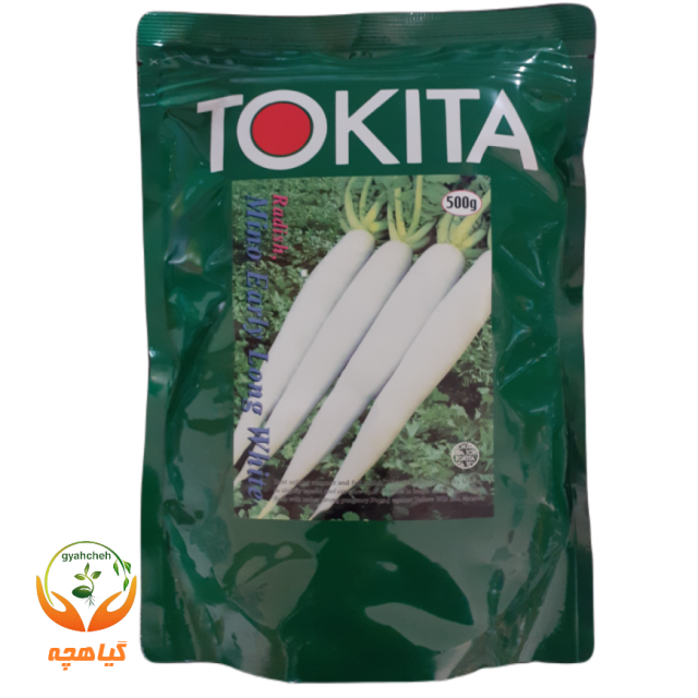 ترب سفید مینو ارلی توکیتا | Mino early long white TOKITA