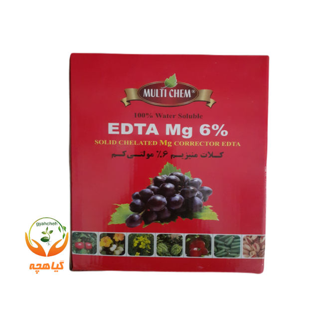 کلات منیزیم 6% مولتی کم | EDTA Mg 6%