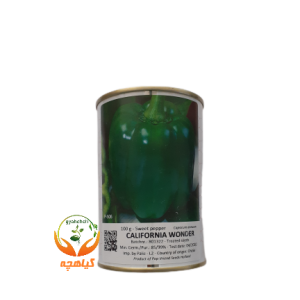 بذر فلفل دلمه سبز کالیفرنیا واندر پوپ هلند | California Wonder