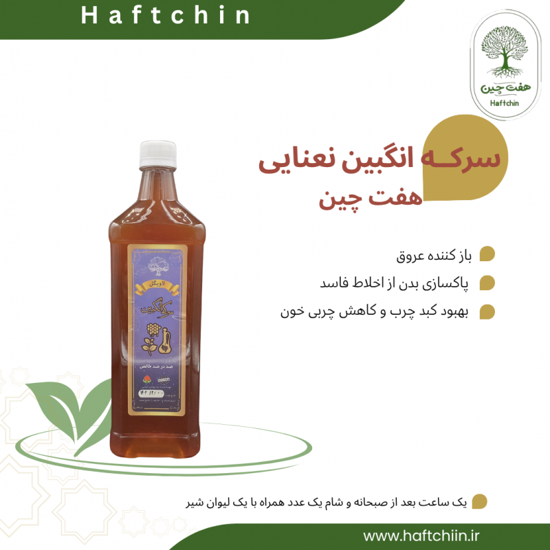 سرکه انگبین نعنایی 700 گرم