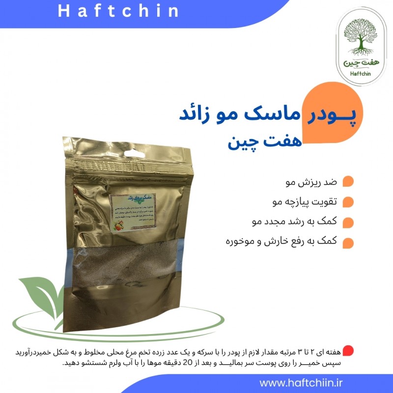 پودر ماسک موهای زائد 100 گرم