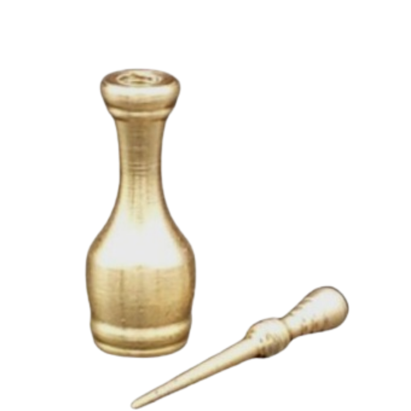 سرمه دان برنجی