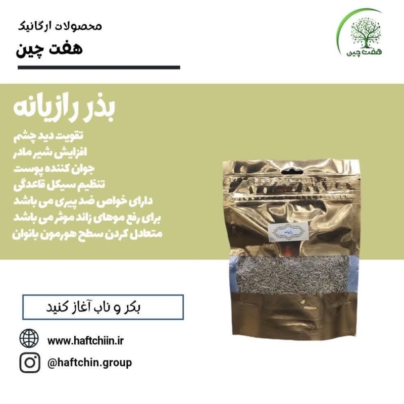 بذر رازیانه 150 گرم