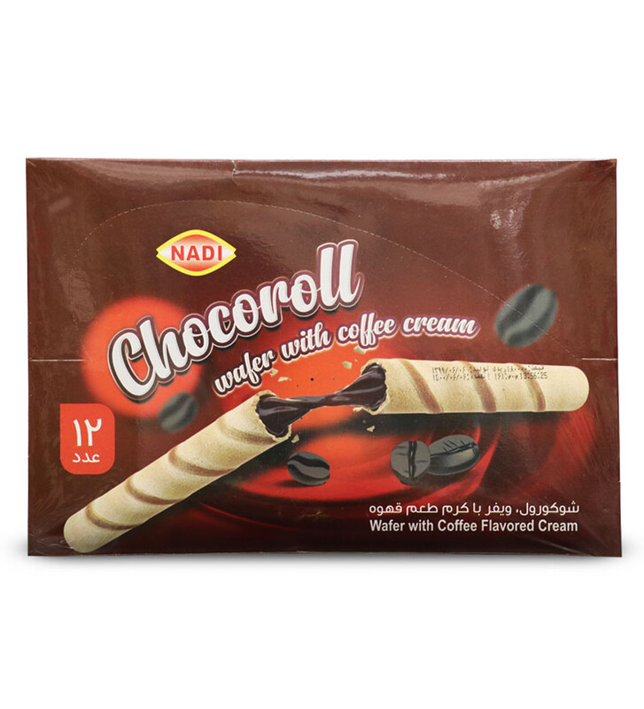شوکورول با طعم قهوه - بسته ای