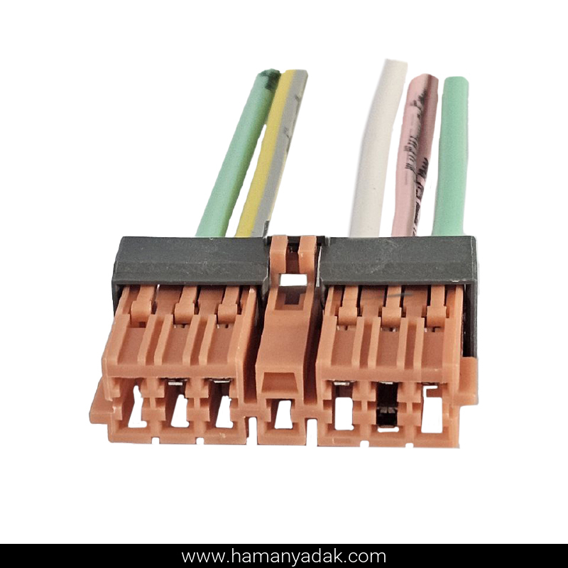 سوکت 13 فیش جعبه فیوز پژو 405 و سمند