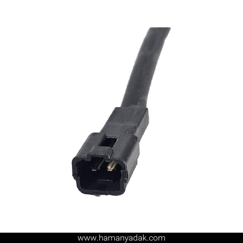 سوکت 2 فیش پشت چراغ ترمز پراید برند +BBZ