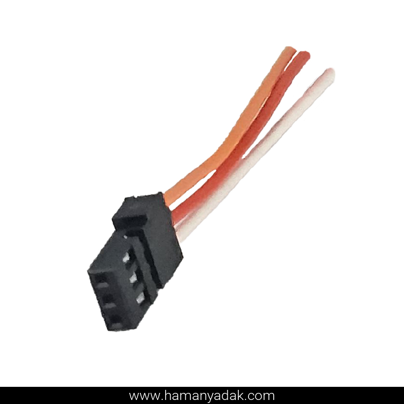 سوکت چراغ خطر سوم پژو 206 برند +BBZ