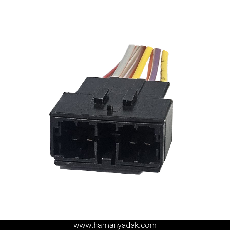 سوکت نری آینه برقی پژو پارس برند +BBZ