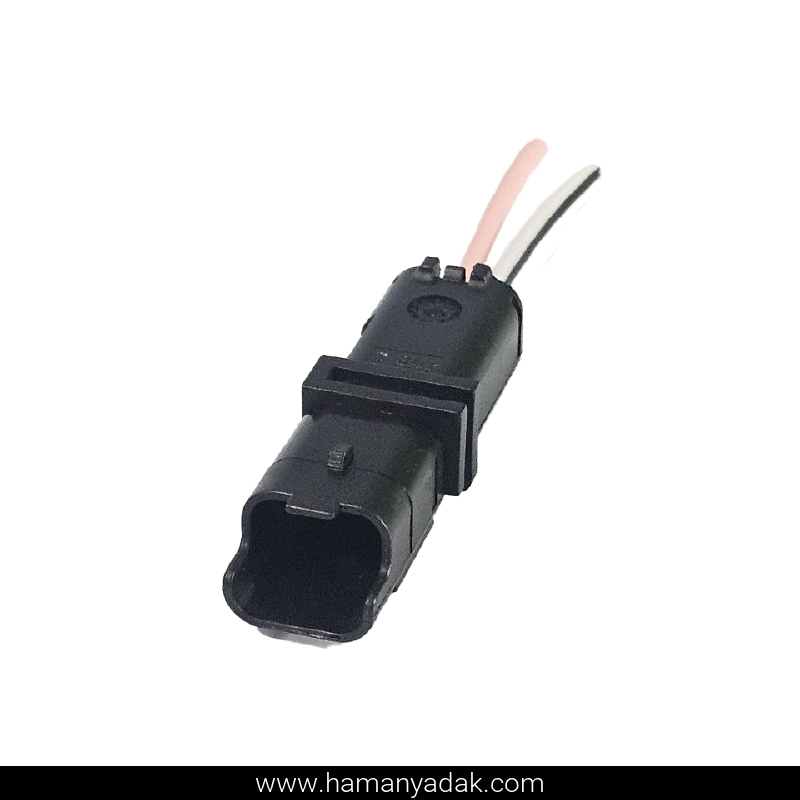 سوکت 2 فیش سوزنی نری برند +BBZ