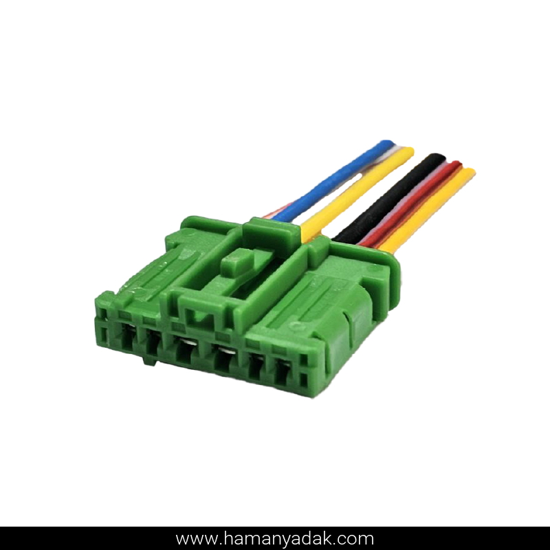 سوکت 6 فیش مدول ساینا برند +BBZ