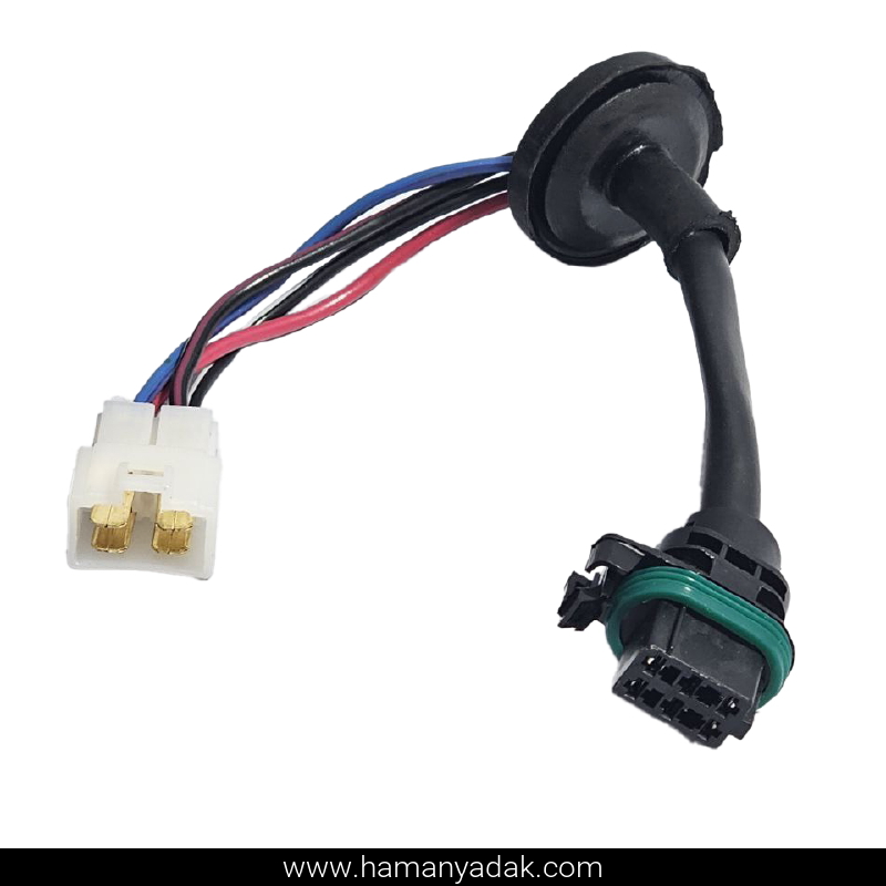 سوکت پمپ بنزین پراید یورو 4 برند +BBZ