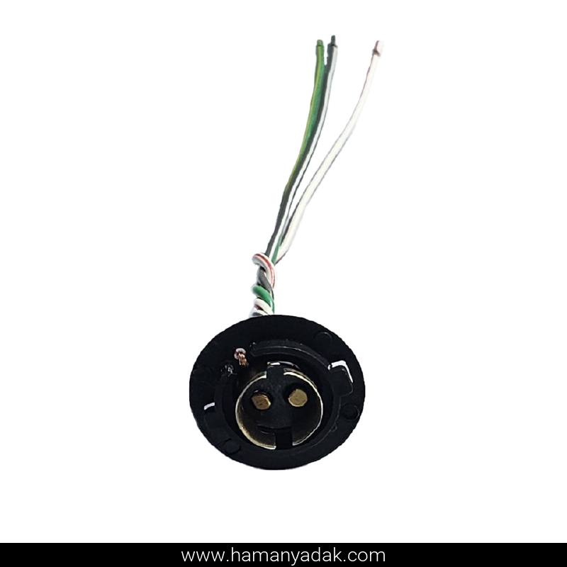 سوکت جالامپی دو کنتاکت پراید برند +BBZ