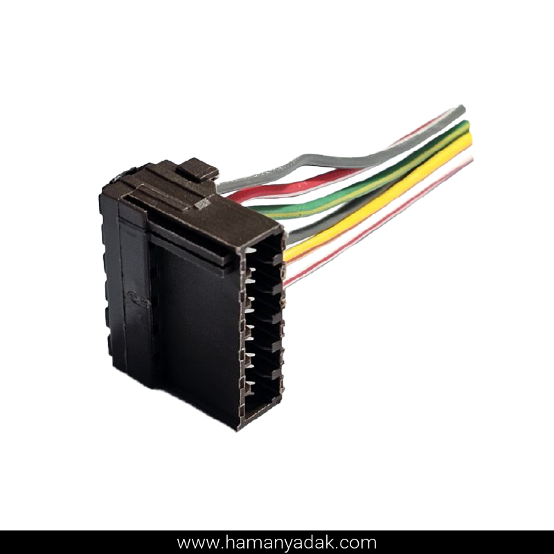 سوکت 6 فیش خطر عقب پژو 405 برند +BBZ