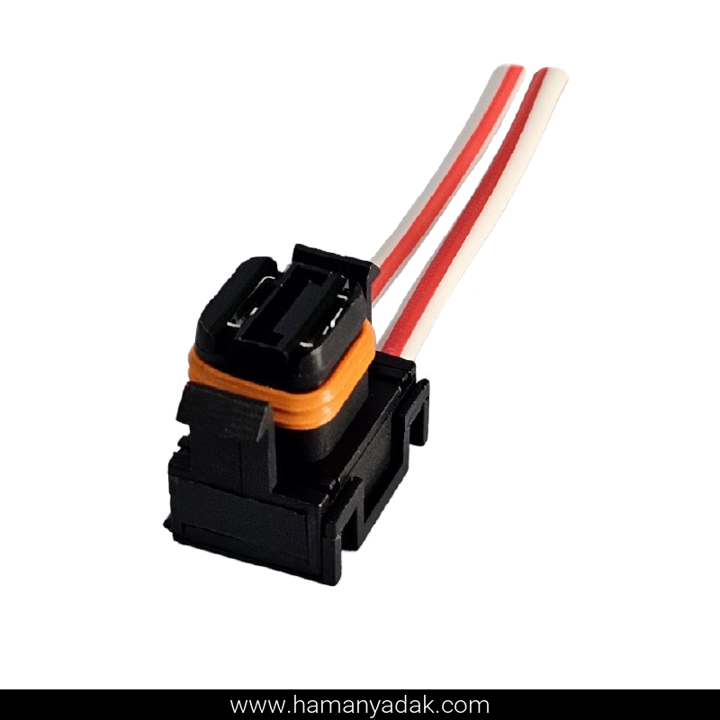 سوکت 2 فیش موتور فن پژو 405 و پارس و سمند برند +BBZ