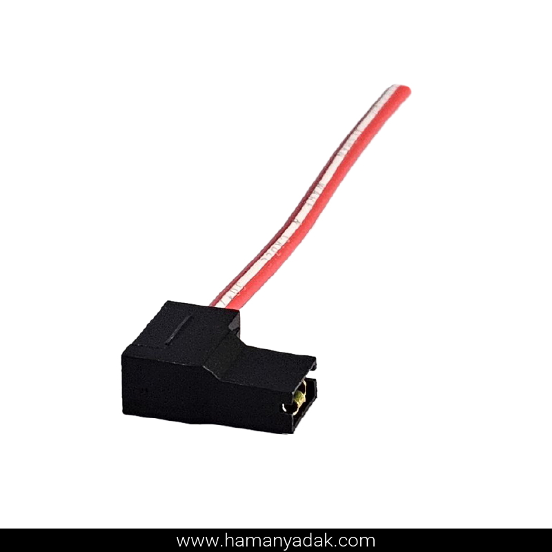 سوکت تک فیش پایه لامپ H1 (بی سیم) برند +BBZ