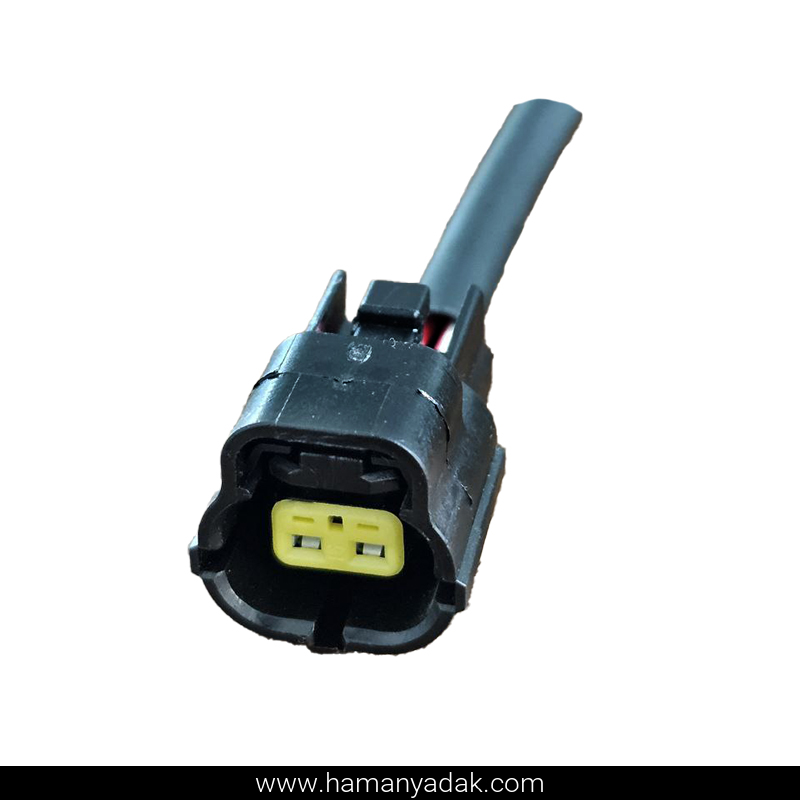 سوکت 2 فیش مادگی ABS و مهره دنده عقب ریو برند +BBZ