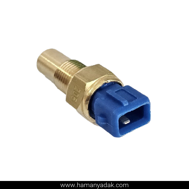 فشنگی دمای آب موتور تک فیش آبی پژو 405 برند ایمن تک