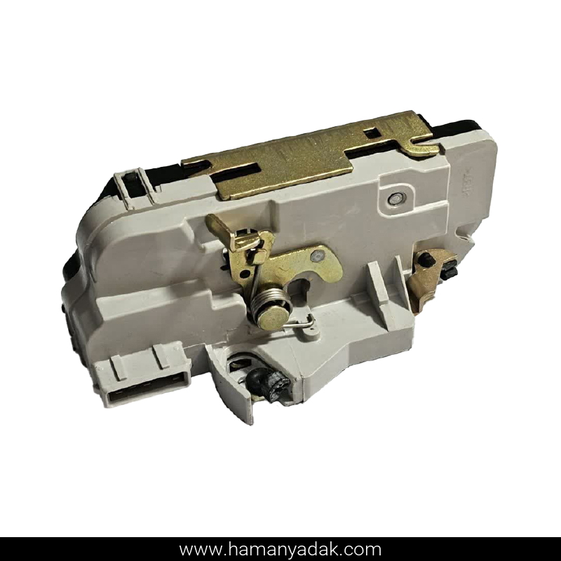 قفل مکانیکی درب عقب چپ پژو 206 و 207 برند دناکو