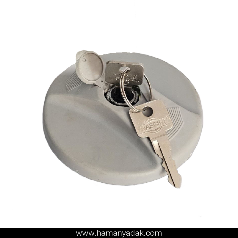 قفل درب باک پیکان بزرگ طوسی برند نصیر لوازم