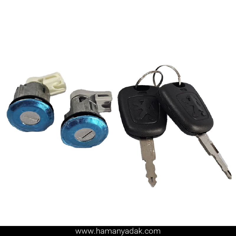 قفل دربهای جانبی پژو 405 ساچمه ای برند نصیر لوازم