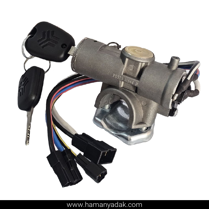 قفل سوئیچ استارت پراید برند نصیر لوازم